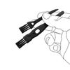 GFDesign Electric Shaver Cleaning Brushes Razor Cleaner Set Nylon Bristles PP Handle - Set of 8 (Black)