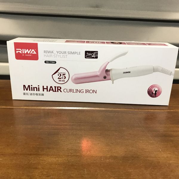 New Riwa RB-779M 25MM Mini Hair Curling Iron