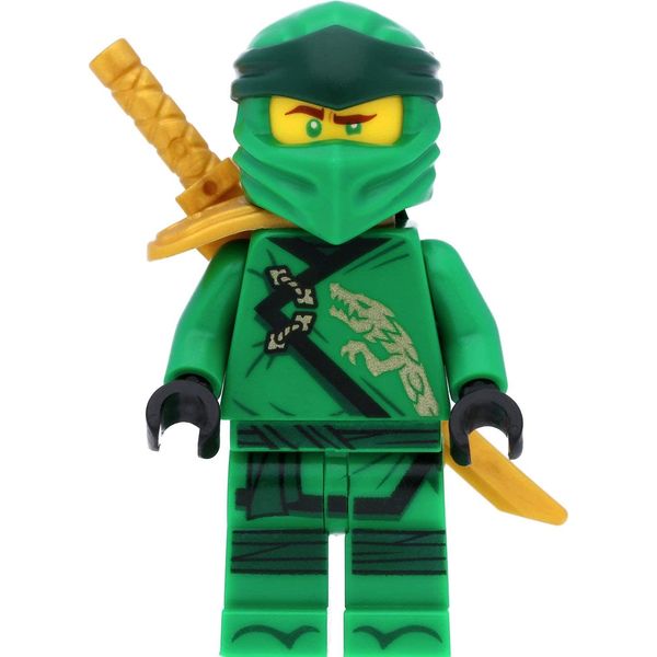 LEGO Ninjago Mini Figure Lloyd (Legacy) with Shoulder Armour and Swords