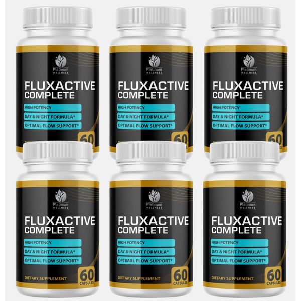 6 PACK- Fluxactive Complete Package Fluxactive Complete for Prostate Health