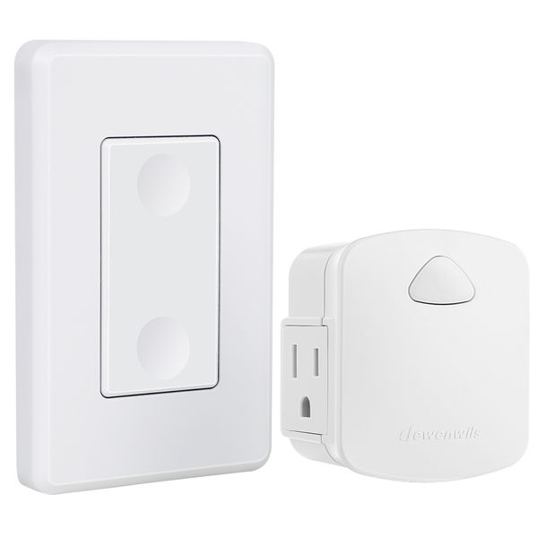 DEWENWILS Remote Control Light Switch Wireless Remote Power Wall Switch Outlet