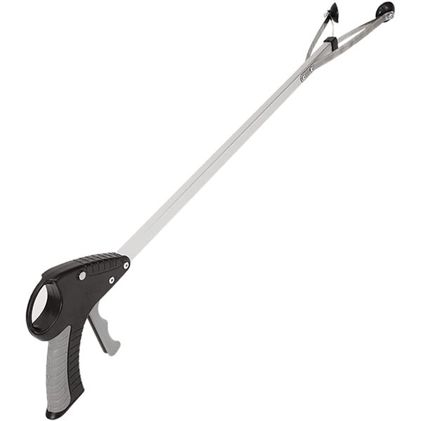 Vive Suction Cup Grabber Reacher 32" - Elderly Grab It Reaching Pickup Tool Heav