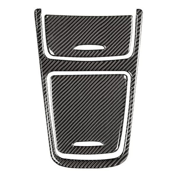 Generic New Product Carbon Fiber Center Storage Box Cover Sticker for Mercedes Benz CLA C117 2013-2018 CLA180 CLA200 CLA220 CLA250 (A Style)