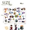 6 sheet Temporary Tattoos for Kids, Birthday Party Supplies Anime Cartoon Fake Tattoos stickers Party Favors for Kids boy Girls Birthday Decorations Party Game Rewards Stickers … …