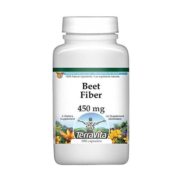 Beet Fiber - 450mg (100 Capsules ZIN: 519162) - 3 packs, 3