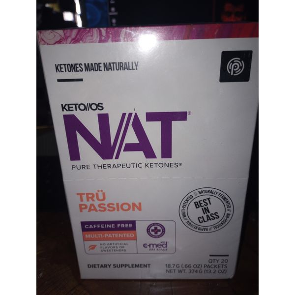 Keto Os NAT Pure Therapeutic Keystones Dietary Supplement Packets
