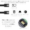 SATA 3.0 Cable Serial Cable Band Latch (Double Straight Head) Compatible with SATA Interface Devices such as Solid State / Mechanical Hard Disk, Optical Drive, Recorder/DVD, Desktop Computer Host 0.5m