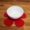 Daisy Placemat Set - Gloss Light Pink 4 Placemats Standard 28cm