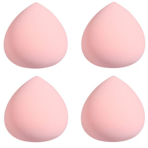 4Pcs Makeup Sponge Marshmallow Pink Foundation Beauty Blenders Latex Free Cosmetic Egg Beauty Sponge Applicator for Foundation Creams Powders Liquid