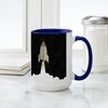 CafePress Rocket Blast Off Mugs 15 oz (444 ml) Ceramic Coffee Mug