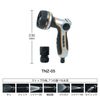 TRUSCO TNZ05 Hose Nozzle, Metal Type, 7 Patterns