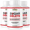 Sugar Delete- Blood Support- 3 Bottles- 180 Capsules