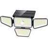 270LED Solar Power PIR Motion Sensor Light Outdoor Security Garden Waterproof