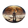 Bitcoin Moon Astronaut Huge Space Physics Universe PopSockets Adhesive PopGrip