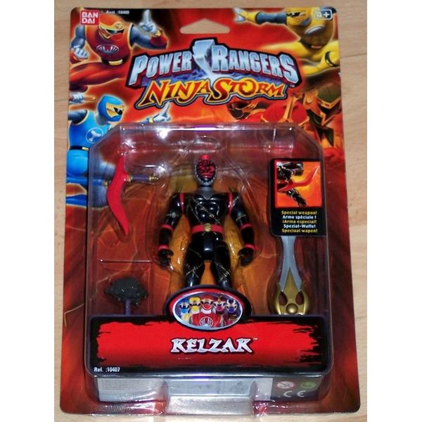 Power Rangers Ninja Storm Kelzak Space Alien Ranger figure