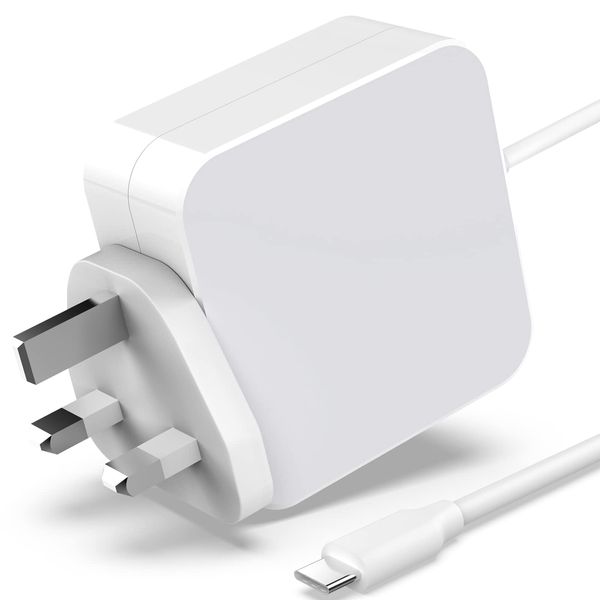 For Apple MacBook Charger - 61W USB C Power Adapter with 6ft Apple Mac Charger Cable and Plug, Compatible with MacBook Pro13 inch 2021, 2020, 2019, 2018, Mac Book Air 16, 15, 14, 13 Inch 12 Inch