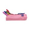 Oxford, Rectangular Pencil Case Kangoo with Rubber 22cm Pink