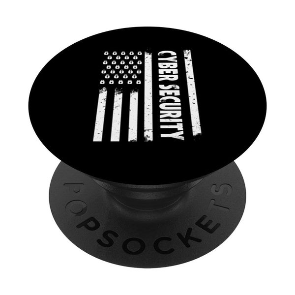 USA Cyber Security Computer Science Cybersecurity America PopSockets Standard PopGrip