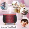 Diffuserlove Diffuser Essential Oil Diffusers 400ML Aromatherapy Air Diffuser for Home Bedroom Office Room Aroma Diffuser with 7 Color Lights Intermittent Mist Mode