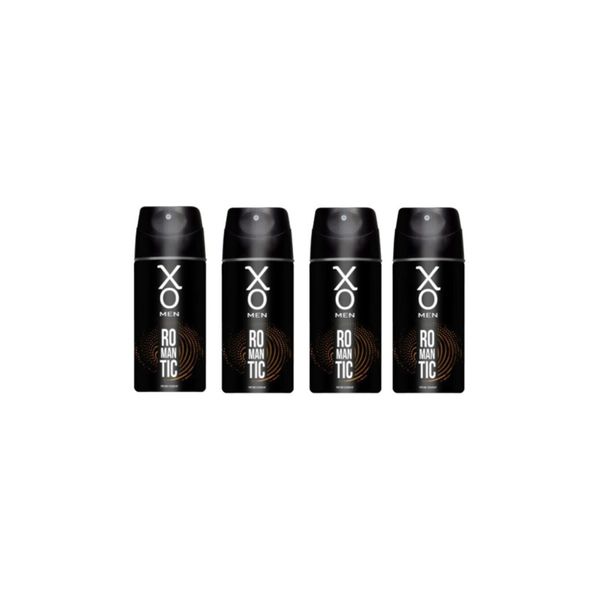 Romantic Men Deodorant 150 Ml X 4 Adet