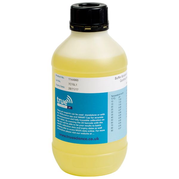 Labsales Presents TRUEscience PH 7 Buffer Solution For Calibration of your PH Pen, meter or electrodes, Lab Grade Buffer, 500ml