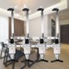 Bar Accessory 4 Bottle Spirits Wall Mounted Bottle Stand Dispenser US