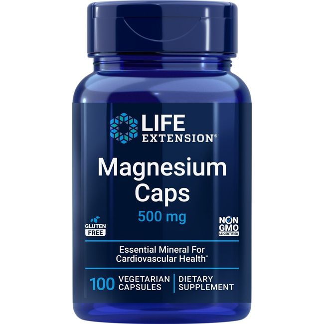 Life Extension Magnesium Caps 500 mg 100 VegCap