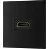 British General EMHDMIB Black 2 Module Euro Module 1.4 HDMI Outlet