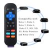 New Replacement IR Remote Control for Roku 1/2/3/4 (LT/HD/XD/XS), for Streaming Player - NO SETUP REQUIRED