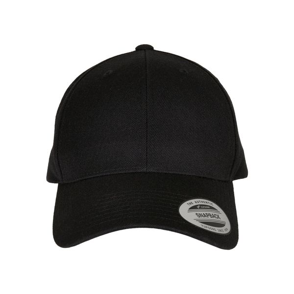 Flexfit Premium Curved Visor Snapback Cap Baseball, Black, One Size