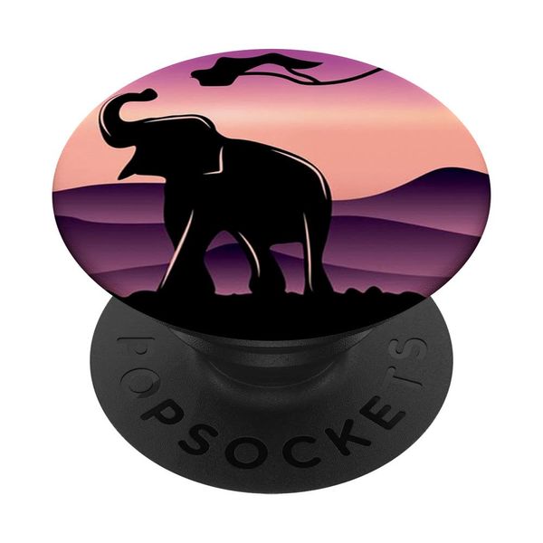 Pop Sockets Grip Stand Cute Elephant PopSockets Swappable PopGrip