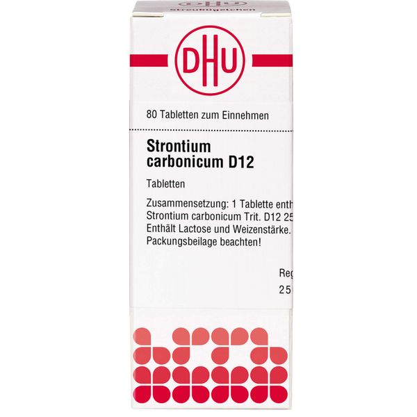 Strontium Carbonicum D 12 Tablets Pack of 80