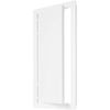 ECOPRO VENT 8" x 16" White Plastic Access Panel. Service Shaft Door Panel. Pl...