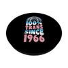 100 Percent Trans Since 1966 Transgender Boho Rainbow PopSockets Swappable PopGrip