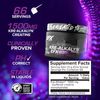 Kre Alkalyn EFX Creatine Monohydrate 66 Servings pH Correct Nutritional Suppl...