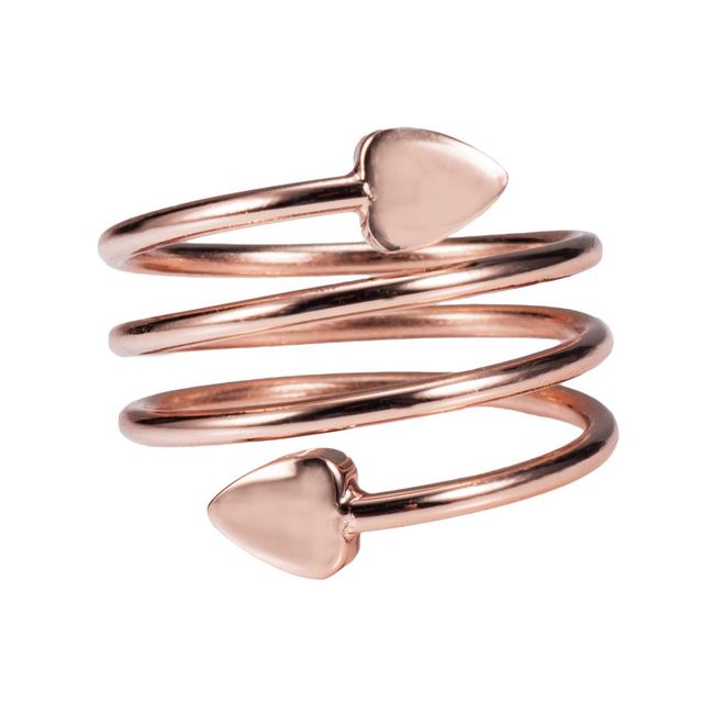 1 Pure Solid Copper Magnetic Ring Adjustable Healing Arthritis