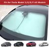 Car Windshield Sun Shade Sunscreen Foldable Visor Block For Tesla Model 3 Y X S