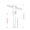 Worldmotop 943 Ignition Switch Housing Alignment Tool Ignition Alignment Switch Components Compatible with Harley Touring Models 2003-2013 Street Glide 2003-2013 (Titanium)