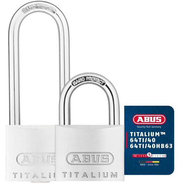 Abus 64TI/40+HB63 569593 Padlock Triples B/SB