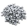 TCM BRICKS Light Bluish Gray 1x1 Round Brick Open Stud X100 Compatible Parts