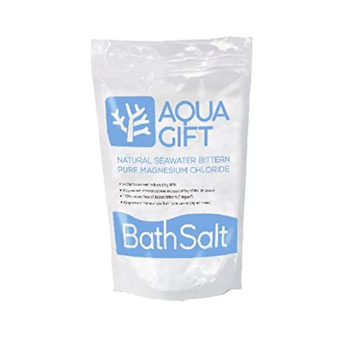 AQUA GIFT Bath Salt, Moisturizing Bath Salt, Developed in collaboration with Atopia Lab, Made in Japan, Magnesium Bath Cosmetics, Measuring Spoon Included