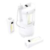 Epios 7335 Separate Lantern, Battery-Operated, LED, High Brightness COB (Includes 2 Separate Flashlights) White
