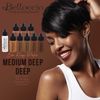 Belloccio AIRBRUSH Dark FOUNDATION MAKEUP SYSTEM Compressor Blush Bronzer Kit