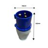 Caravan mains site plug