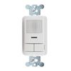 Sensor Switch WSX PDT 2P WH Dual Detection Occupancy Two Pole Wall Switch Sensor, White