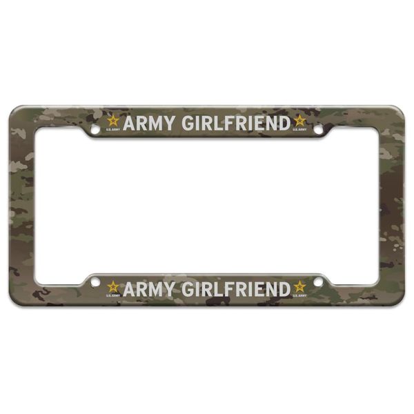 GRAPHICS & MORE U.S. Army Girlfriend License Plate Tag Frame