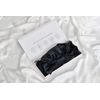Sleepdown Women's 100% Silk Hair Wrap, Black, One Size