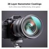 K&F Concept 46mm Black Diffusion 1/4 Filter Soft Glow Diffuser Cine Effect Lens Filters Waterproof (Nano-X Series)