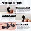Universal Rear Windscreen Washer Nozzles, OEM Standard Precision, Premium-Grade Material, 2-Pack