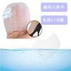 HappyHome Heel Protective Supporter Cover Moisturizing Prevents Stays in Stays Shock Absorption Foot Cushion Insoles Left and Right Use 2 Pieces (Translucent (with Holes))